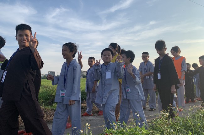 The 2nd Day of Temporary Ordination in Summer for Children