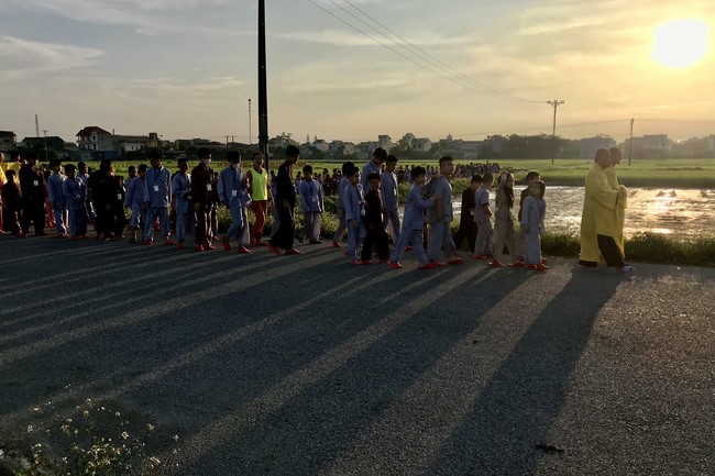 The 2nd Day of Temporary Ordination in Summer for Children