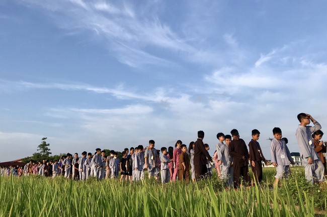The 2nd Day of Temporary Ordination in Summer for Children