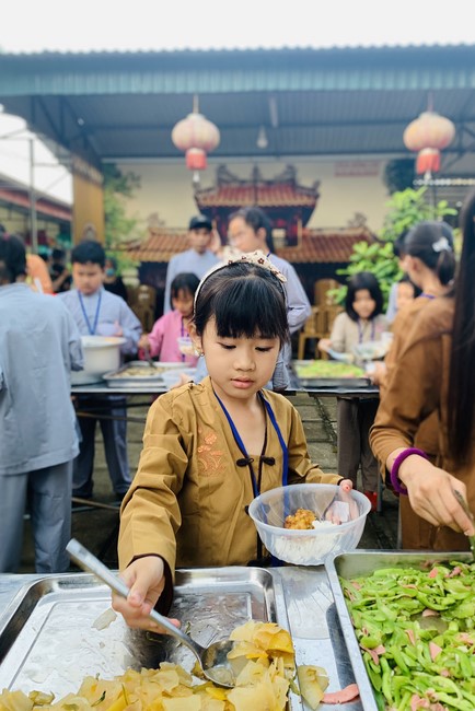 The 2nd Day of Temporary Ordination in Summer for Children