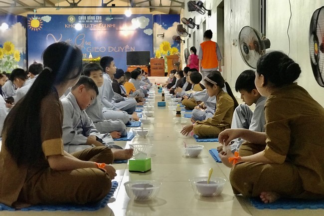 The 2nd Day of Temporary Ordination in Summer for Children