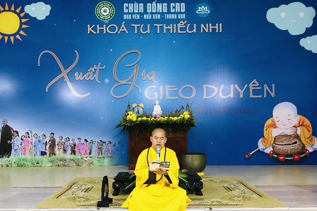 The 2nd Day of Temporary Ordination in Summer for Children