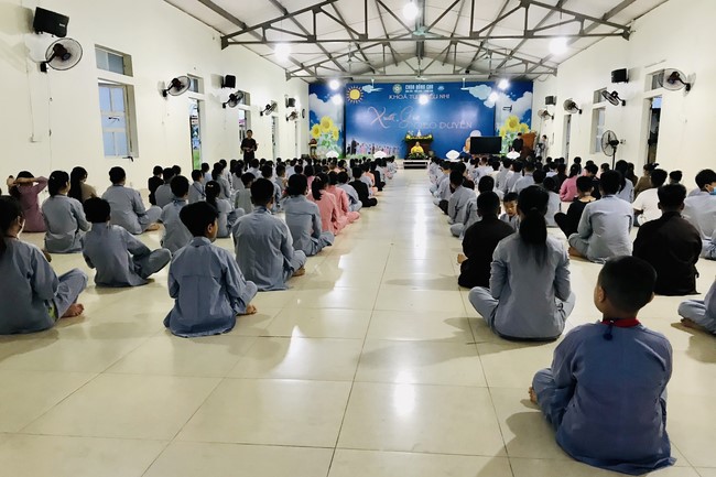 The 2nd Day of Temporary Ordination in Summer for Children