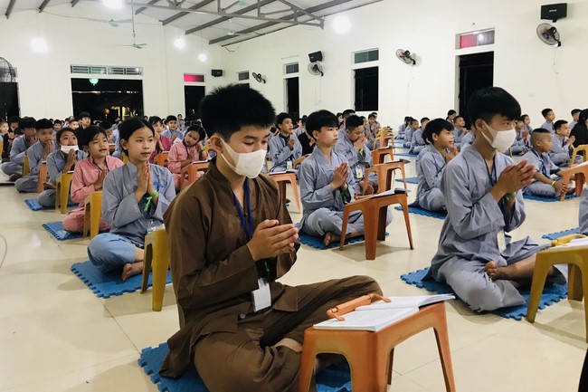 The 2nd Day of Temporary Ordination in Summer for Children