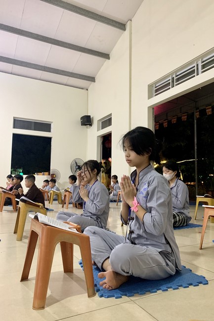 The 2nd Day of Temporary Ordination in Summer for Children