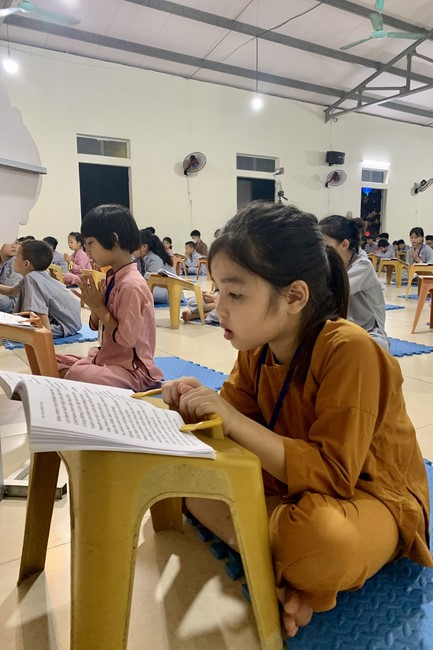 The 2nd Day of Temporary Ordination in Summer for Children