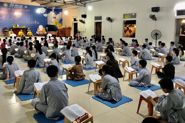 The 2nd Day of Temporary Ordination in Summer for Children