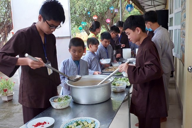 The 2nd Day of Temporary Ordination in Summer for Children