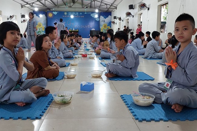 The 2nd Day of Temporary Ordination in Summer for Children