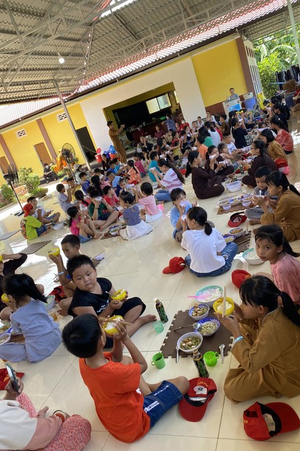 Children's playground at Suoi Phap Pagoda