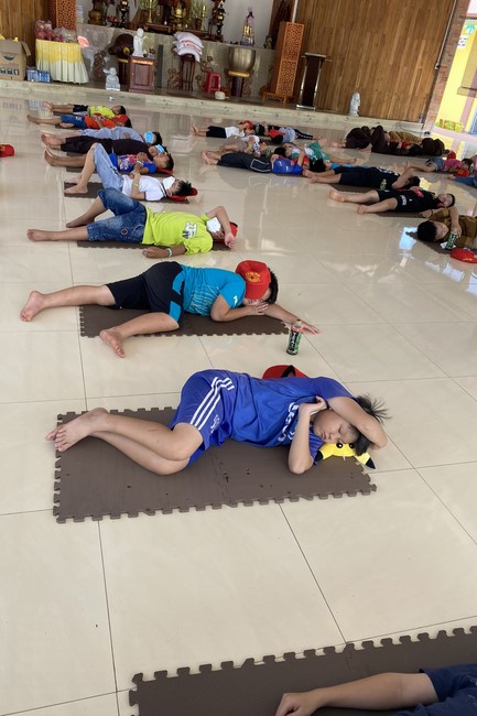 Children's playground at Suoi Phap Pagoda