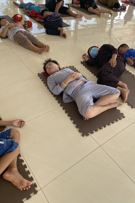 Children's playground at Suoi Phap Pagoda
