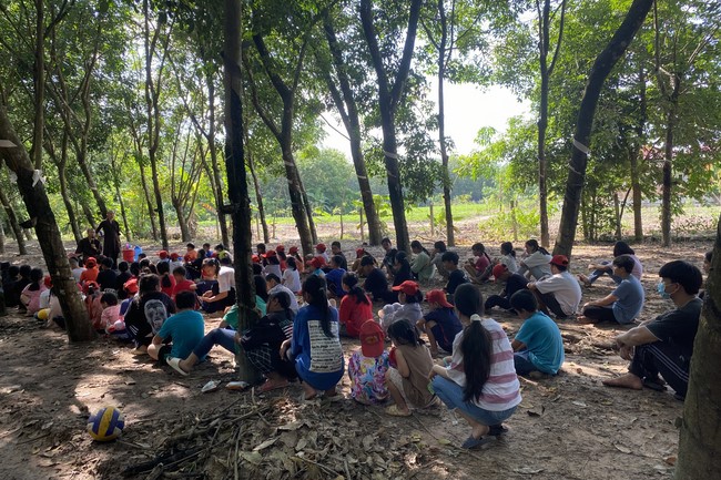 Children's playground at Suoi Phap Pagoda