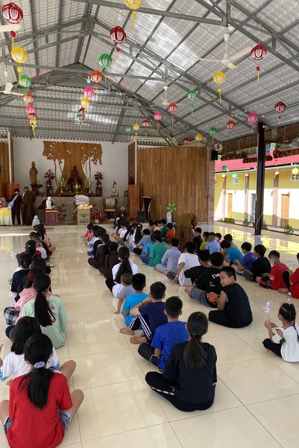 Children's playground at Suoi Phap Pagoda