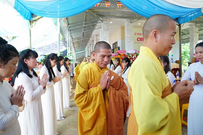 Lễ thượng bảng hiệu chùa Tâm Pháp – Bình Phước