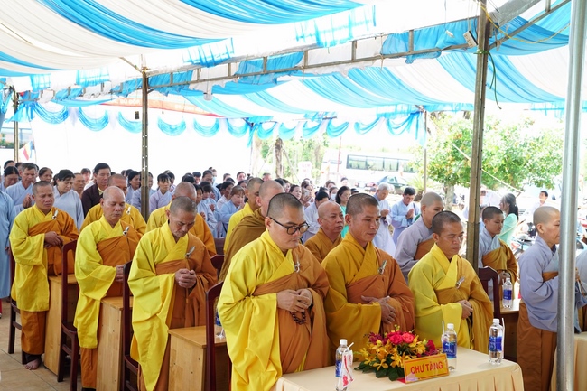 Lễ thượng bảng hiệu chùa Tâm Pháp – Bình Phước