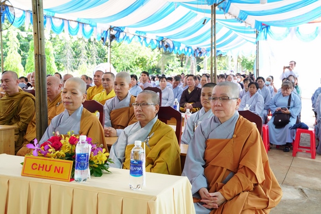 Lễ thượng bảng hiệu chùa Tâm Pháp – Bình Phước