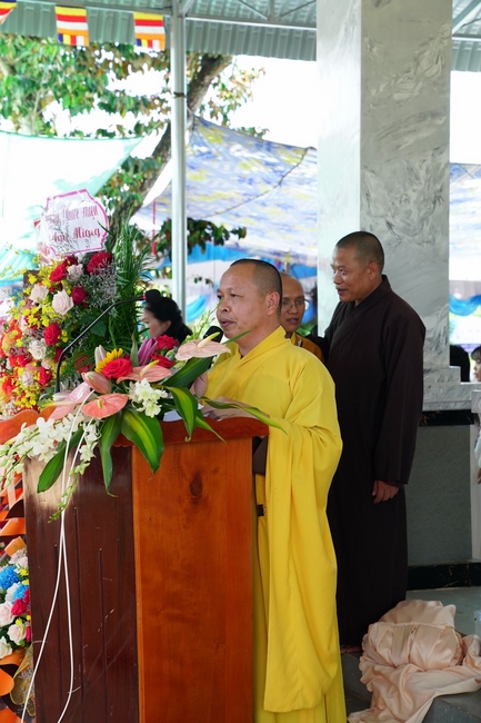 Lễ thượng bảng hiệu chùa Tâm Pháp – Bình Phước