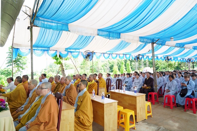 Lễ thượng bảng hiệu chùa Tâm Pháp – Bình Phước