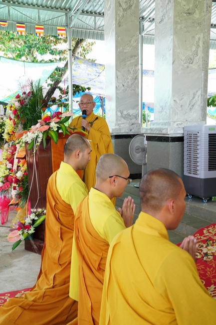 Lễ thượng bảng hiệu chùa Tâm Pháp – Bình Phước