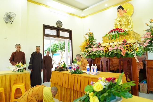 Lễ thượng bảng hiệu chùa Tâm Pháp – Bình Phước