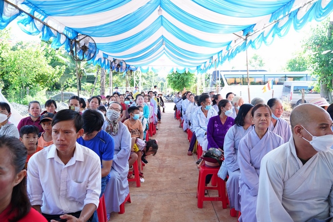 Lễ thượng bảng hiệu chùa Tâm Pháp – Bình Phước