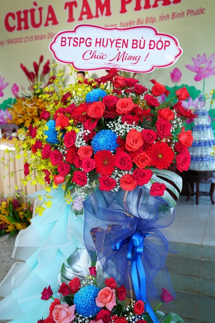 Lễ thượng bảng hiệu chùa Tâm Pháp – Bình Phước