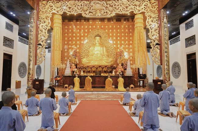 Temporary Ordination Retreat for Children in 2022 at Co Am pagoda
