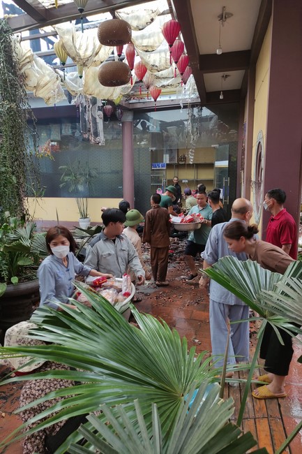 Gratitude for supporting the Rebuilding of Four-Grace Hall at Hoa Phuc Pagoda