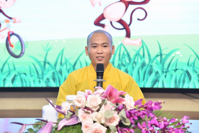 The third day of Temporary ordination retreat for Children in Summer