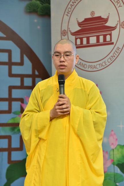 The third day of Temporary ordination retreat for Children in Summer