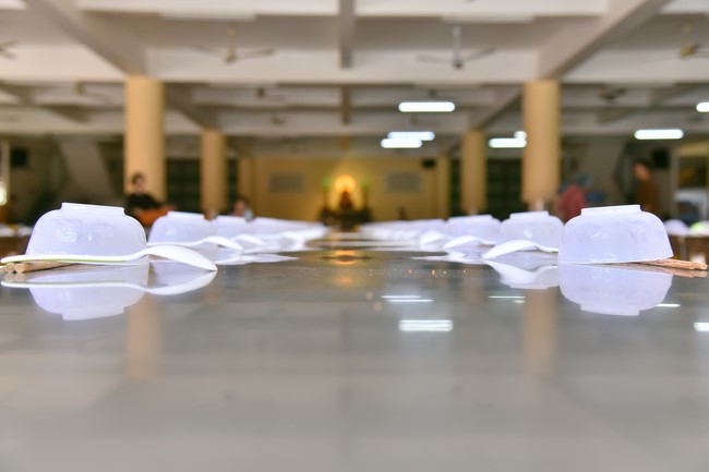 The third day of Temporary ordination retreat for Children in Summer