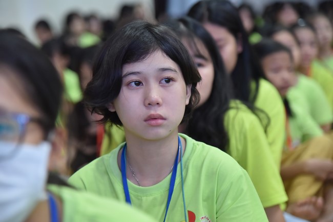 The fourth day of Temporary ordination retreat for Children in Summer