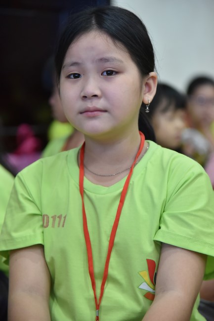 The fourth day of Temporary ordination retreat for Children in Summer