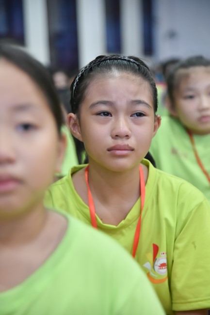 The fourth day of Temporary ordination retreat for Children in Summer