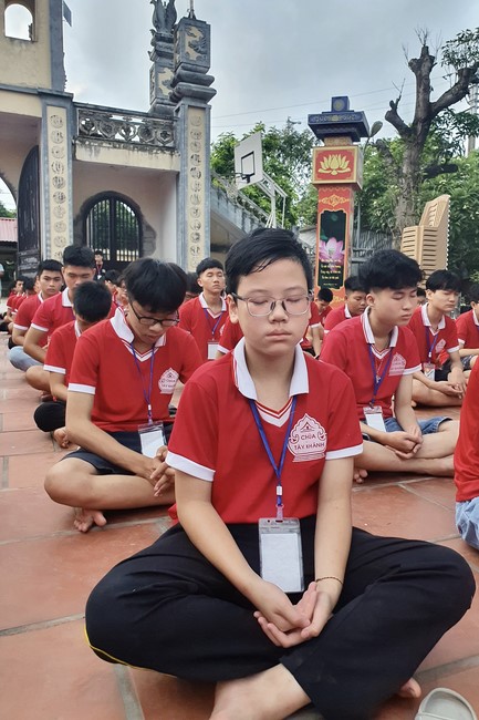 The 2nd day of Summer Retreat at Tay Khanh Pagoda
