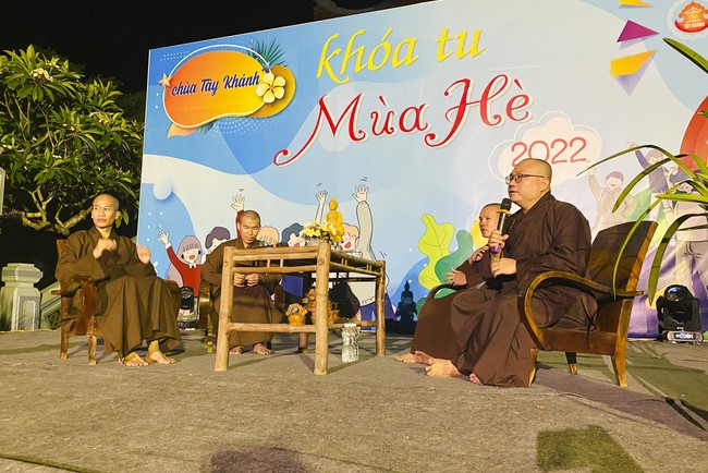 The 2nd day of Summer Retreat at Tay Khanh Pagoda