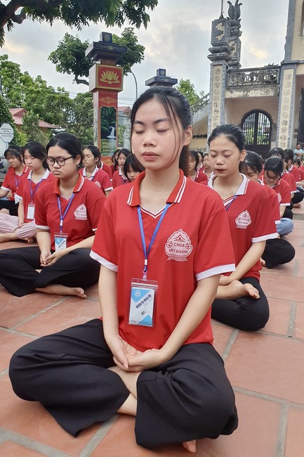 The 2nd day of Summer Retreat at Tay Khanh Pagoda