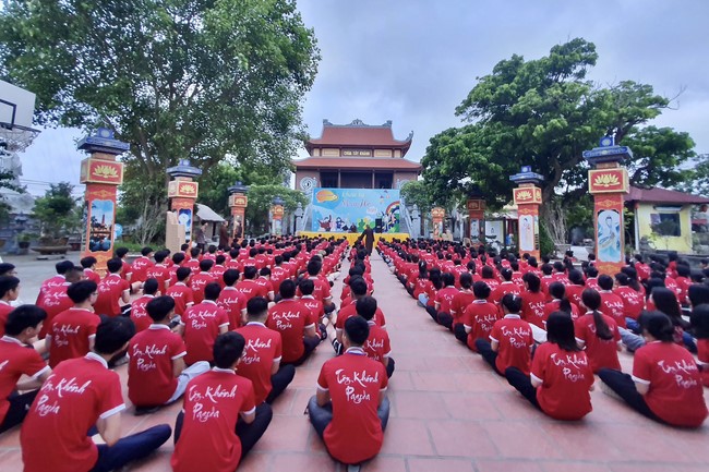 The 2nd day of Summer Retreat at Tay Khanh Pagoda