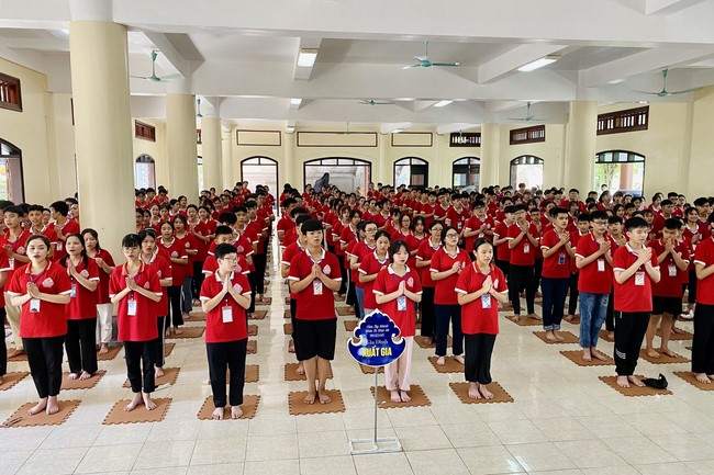 The 2nd day of Summer Retreat at Tay Khanh Pagoda