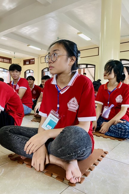 The 2nd day of Summer Retreat at Tay Khanh Pagoda