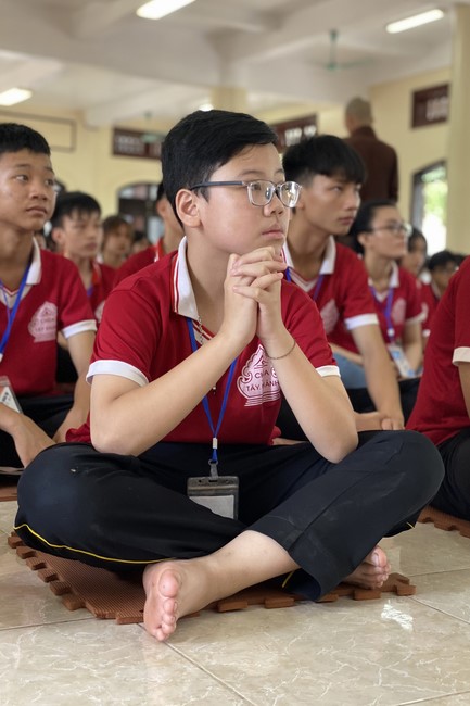 The 2nd day of Summer Retreat at Tay Khanh Pagoda