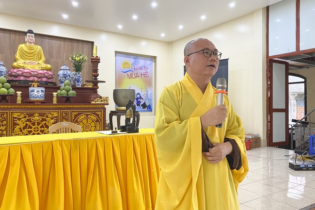 The 2nd day of Summer Retreat at Tay Khanh Pagoda