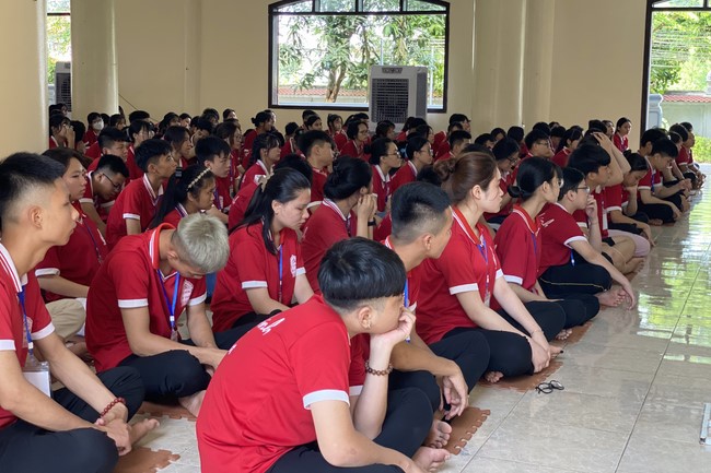 The 2nd day of Summer Retreat at Tay Khanh Pagoda