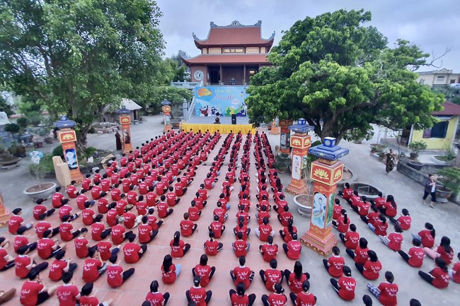 The 2nd day of Summer Retreat at Tay Khanh Pagoda