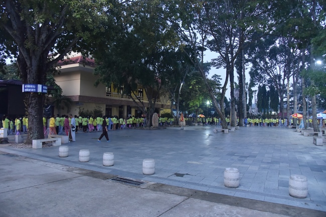 The fifth day of Temporary Ordination Retreat for Children in Summer