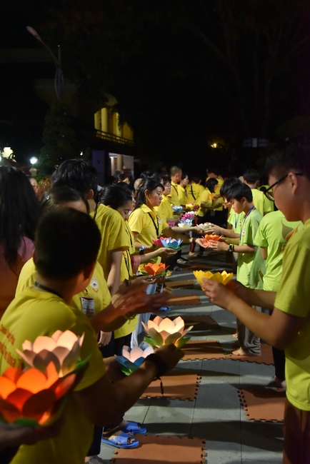 The fifth day of Temporary Ordination Retreat for Children in Summer