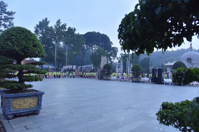 The fifth day of Temporary Ordination Retreat for Children in Summer