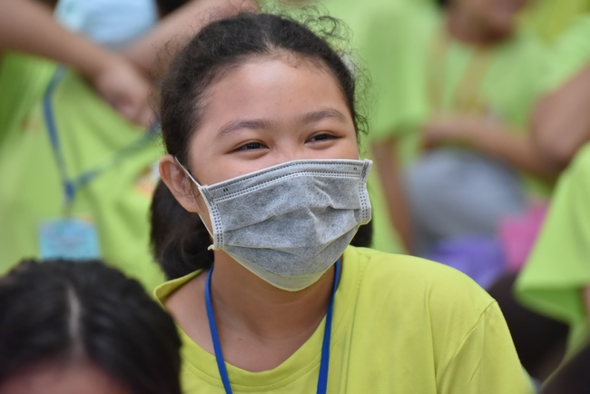 The fifth day of Temporary Ordination Retreat for Children in Summer