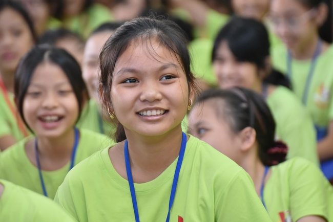 The fifth day of Temporary Ordination Retreat for Children in Summer